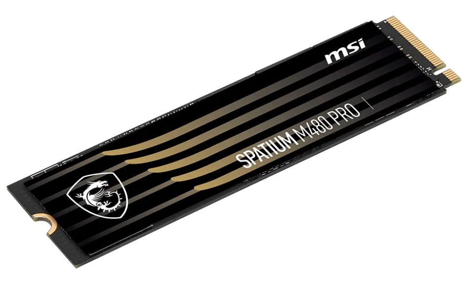 Накопичувач SSD 2TB MSI Spatium M480 Pro M.2 2280 PCIe 4.0 x4 NVMe 3D NAND TLC (S78-440Q600-P83) - мініатюра 2