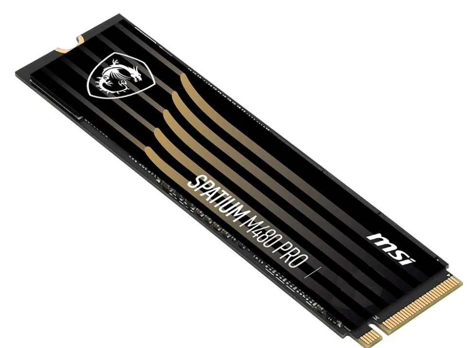 Накопичувач SSD 2TB MSI Spatium M480 Pro M.2 2280 PCIe 4.0 x4 NVMe 3D NAND TLC (S78-440Q600-P83) - мініатюра 3