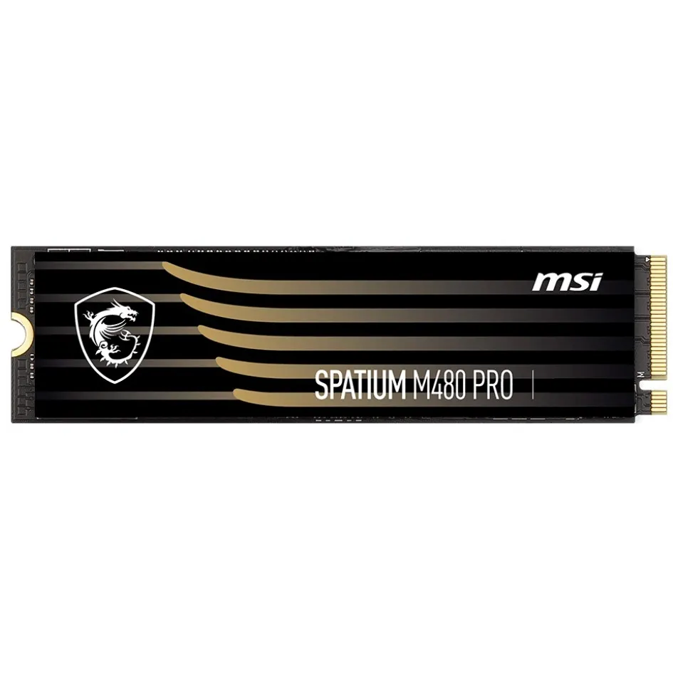Накопичувач SSD 2TB MSI Spatium M480 Pro M.2 2280 PCIe 4.0 x4 NVMe 3D NAND TLC (S78-440Q600-P83) - мініатюра 4