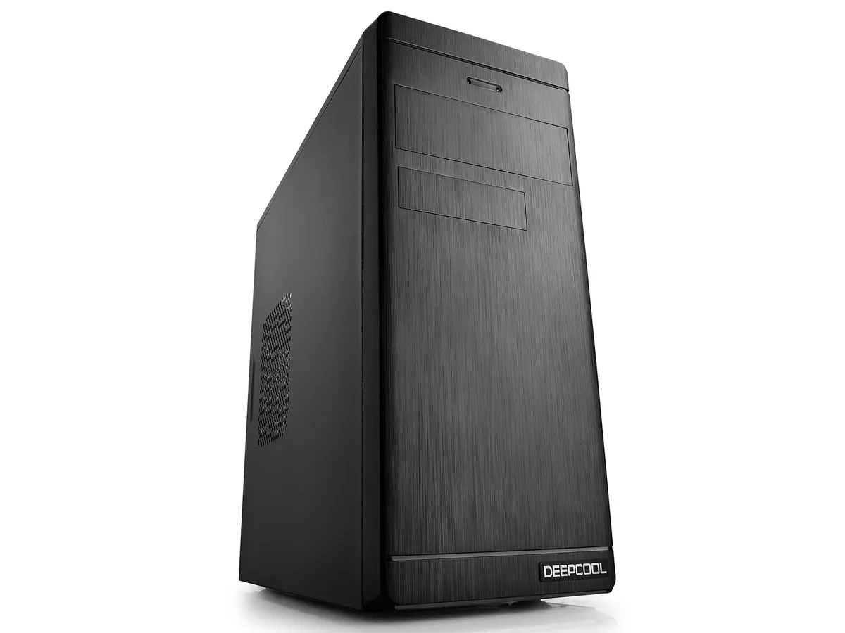 Корпус Deepcool WAVE V2 БЖ Minitower без mini ITX/microATX черн.,1x5.25",3x3.5,3*2.5" - зображення 1