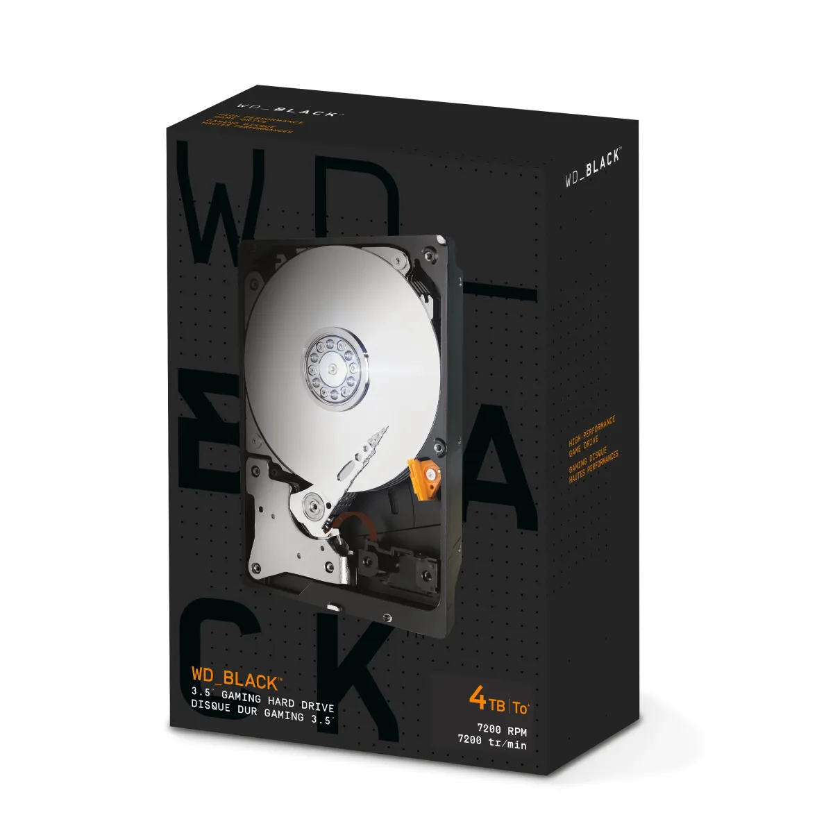 Жорсткий диск WD Black Gaming 4TB/3.5/7200/64/S3.0 (WDBSLA0040HNC-NRSN)(WDBSLA0040HNC-NRWM) RTL - зображення 1