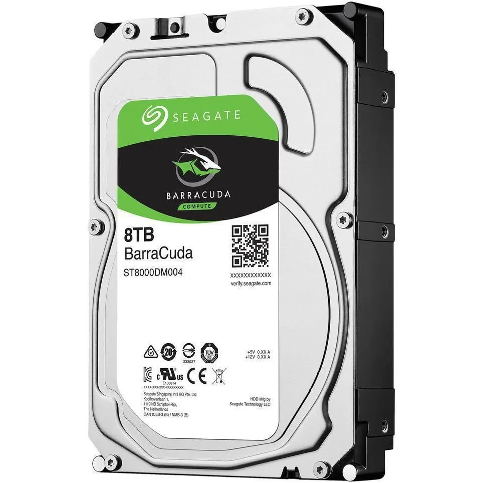 Накопичувач HDD SATA 8.0TB Seagate BarraCuda 256MB (ST8000DM004) Refurbished - зображення 1