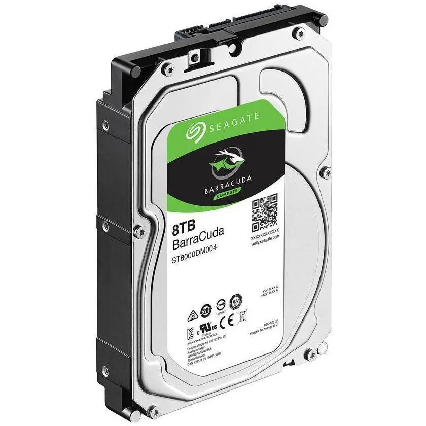 Накопичувач HDD SATA 8.0TB Seagate BarraCuda 256MB (ST8000DM004) Refurbished - мініатюра 2