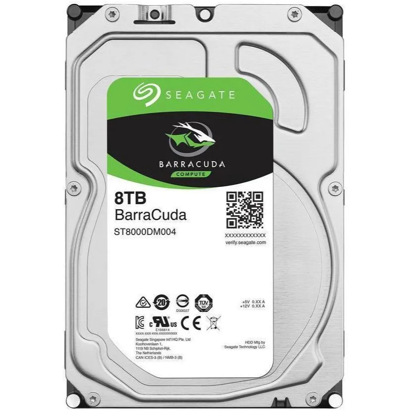 Накопичувач HDD SATA 8.0TB Seagate BarraCuda 256MB (ST8000DM004) Refurbished - мініатюра 3