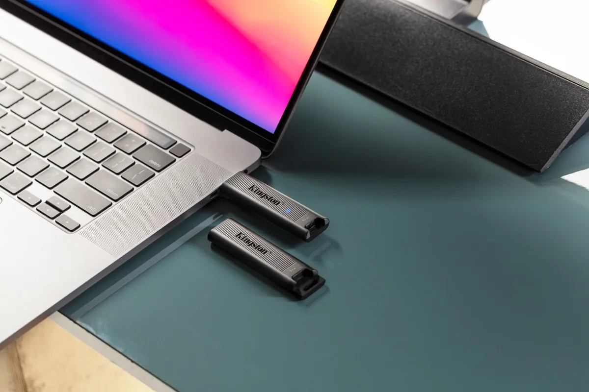 Флеш-накопичувач USB3.2 512GB Type-C Kingston DataTraveler Max Black (DTMAX/512GB) - мініатюра 14