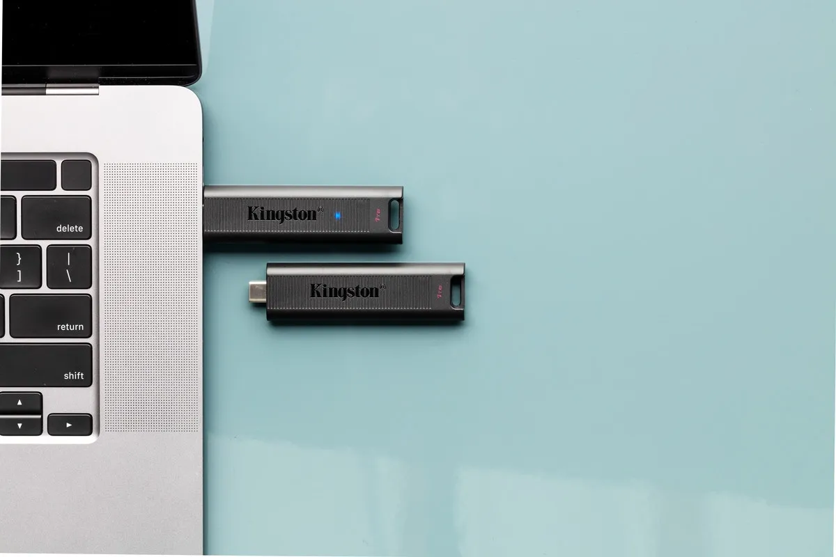 Флеш-накопичувач USB3.2 512GB Type-C Kingston DataTraveler Max Black (DTMAX/512GB) - мініатюра 20