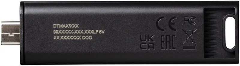 Флеш-накопичувач USB3.2 512GB Type-C Kingston DataTraveler Max Black (DTMAX/512GB) - мініатюра 9