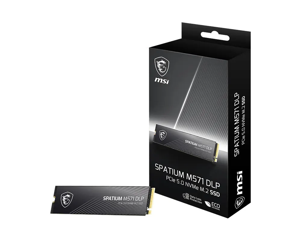 Накопичувач SSD 2TB MSI Spatium M571 DLP M.2 2280 PCIe 5.0 x4 NVMe 3D NAND (S78-440Q1K0-P83) - мініатюра 5
