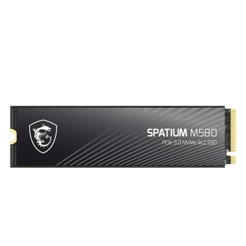 Накопичувач SSD 2TB MSI Spatium M580 M.2 2280 PCIe 5.0 x4 NVMe 3D NAND (S78-440Q1D0-P83) - зображення 1