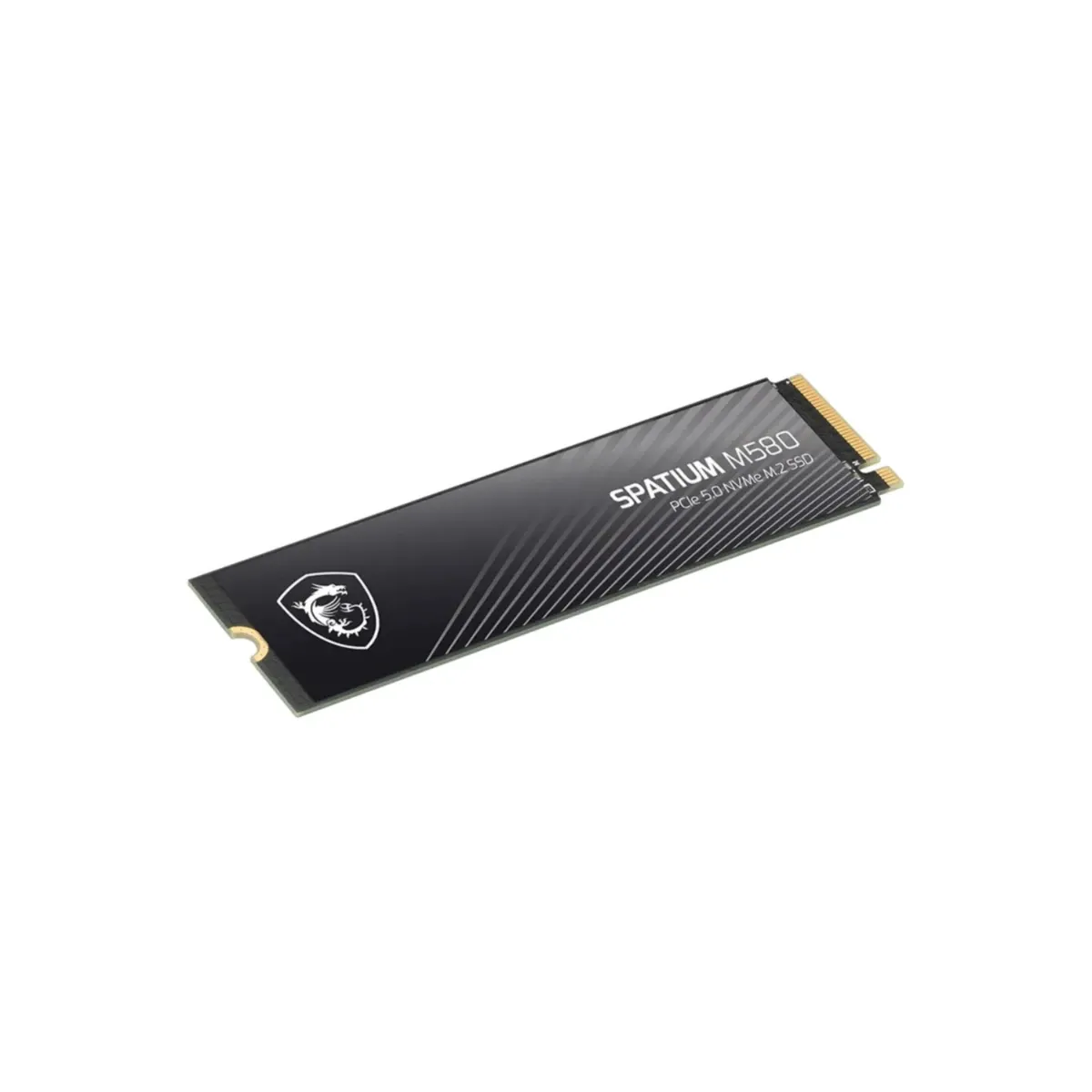Накопичувач SSD 2TB MSI Spatium M580 M.2 2280 PCIe 5.0 x4 NVMe 3D NAND (S78-440Q1D0-P83) - мініатюра 2
