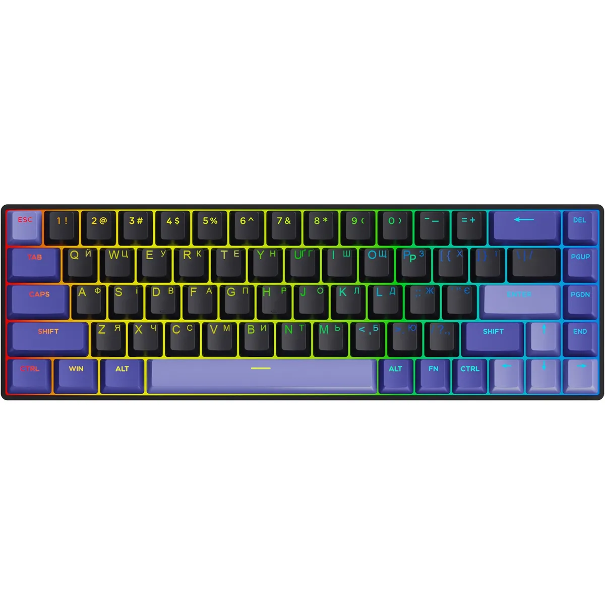 Клавіатура Proove Gaming Cyrex Black/Purple - зображення 1