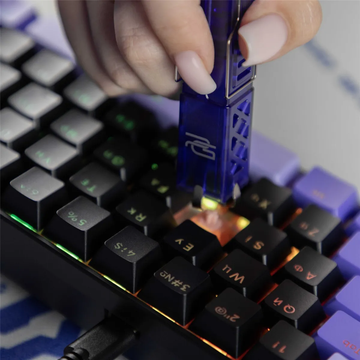 Клавіатура Proove Gaming Cyrex Black/Purple - мініатюра 5