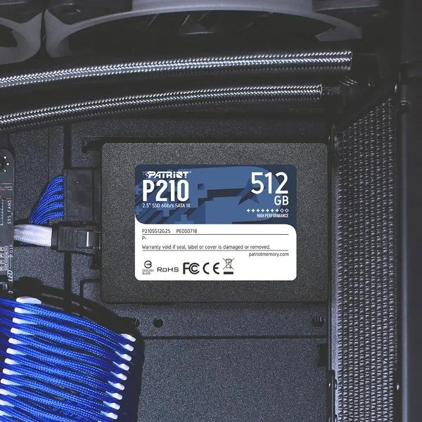 Накопичувач SSD 2.5" 512GB Patriot (P220S512G25) - мініатюра 5