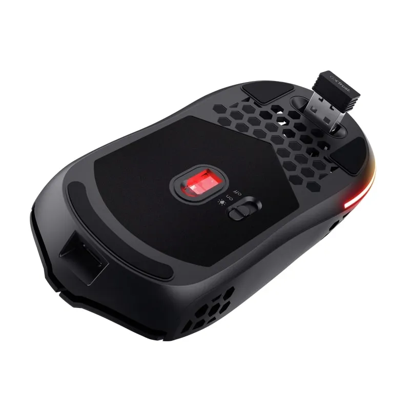 Миша Trust GXT 929 Helox Black (25307) - мініатюра 4