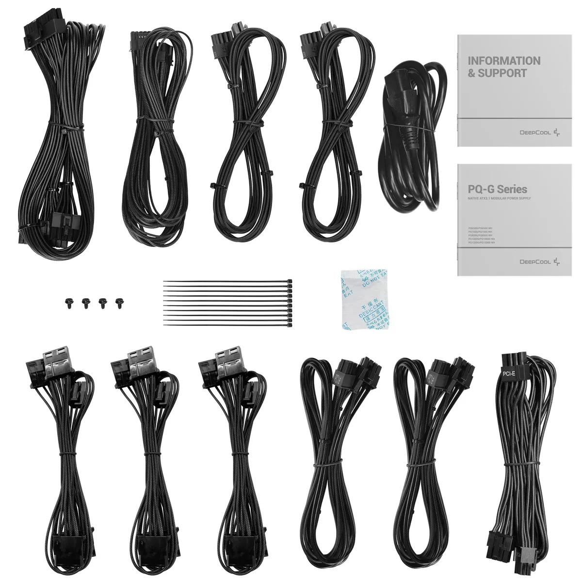 Блок живлення DeepCool GamerStorm PQ1200G 1200W (R-PQC00G-FD1B-JGEU-V1) - мініатюра 8