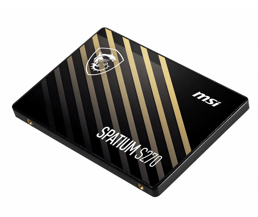 Накопичувач SSD  960GB MSI Spatium S270 2.5" SATAIII 3D TLC (S78-440P130-P83) - мініатюра 2