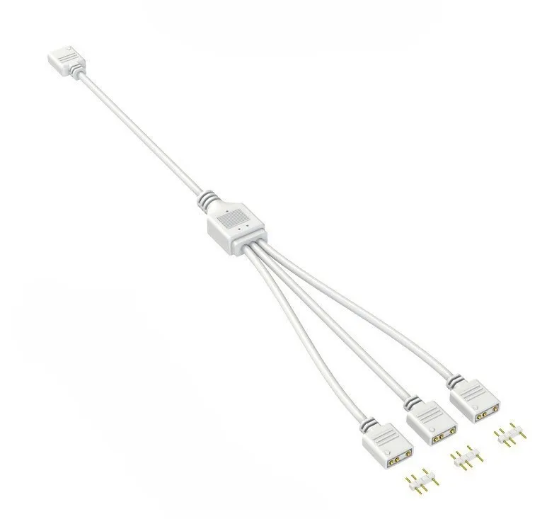 Розгалужувач ARGB 5V 3-pin на 2 виходи, чорний - мініатюра 5