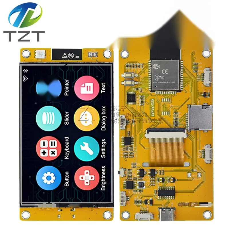 Плата розробника ESP32 із сенсорним LCD-екраном 3.5", Wi-Fi/Bluetooth - мініатюра 2