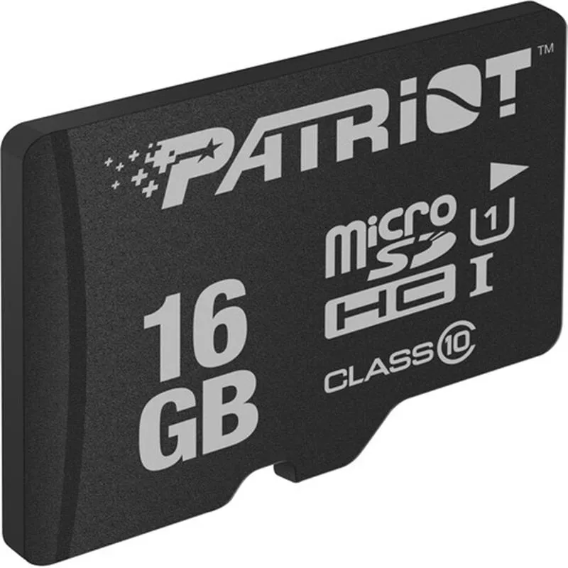 Карта пам`ятi MicroSDHC 16GB UHS-I Class 10 Patriot LX (PSF16GMDC10) - мініатюра 2