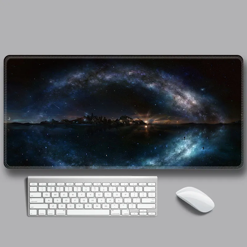 Килимок для миші ігровий XL 800x300x3 мм, котик, що визирає - мініатюра 2