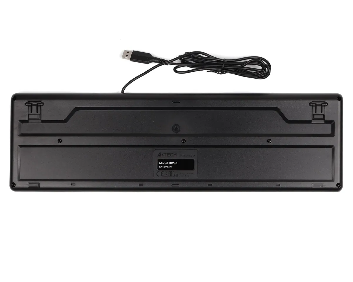 Клавіатура A4Tech KK-3 Black - мініатюра 10