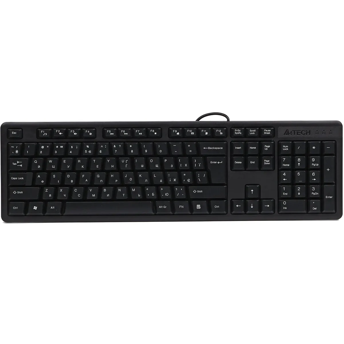 Клавіатура A4Tech KK-3 Black - мініатюра 12