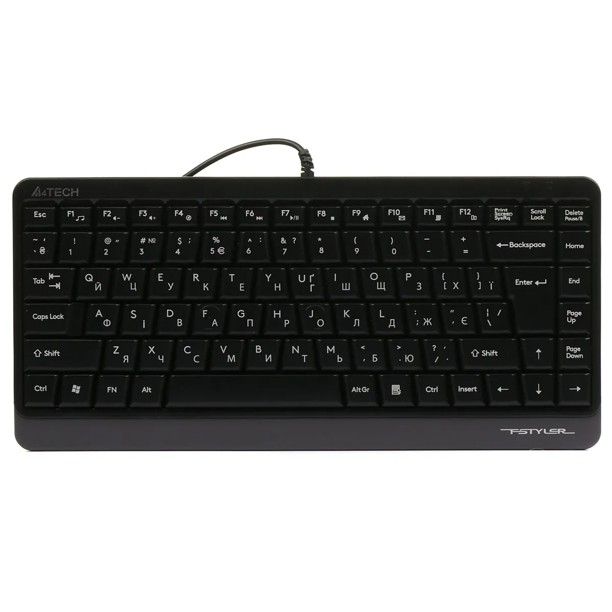 Клавіатура A4Tech Fstyler FKS11 Grey - мініатюра 11