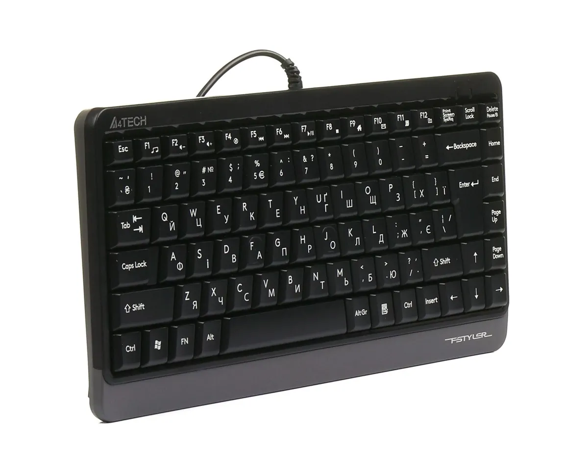 Клавіатура A4Tech Fstyler FKS11 Grey - мініатюра 5