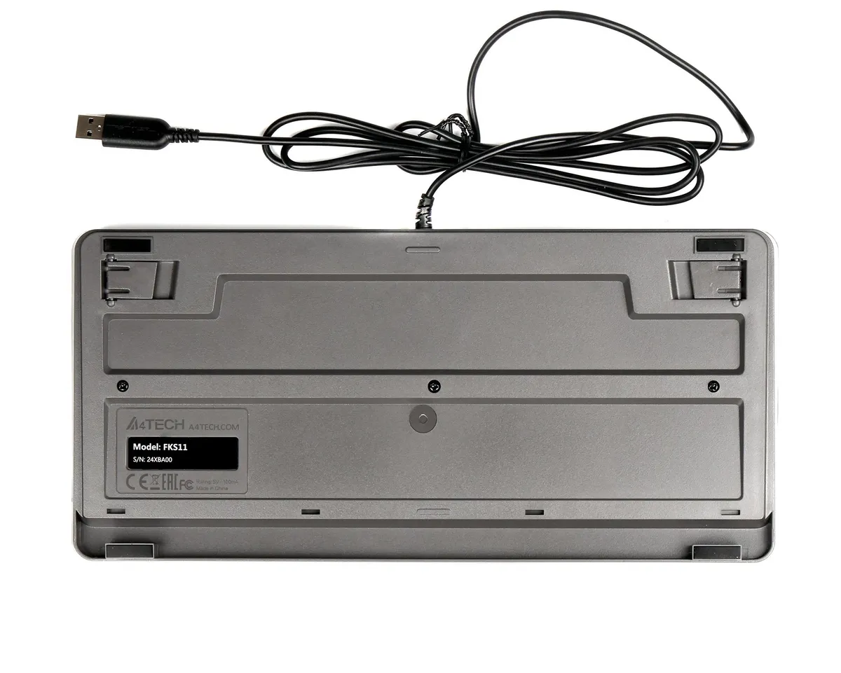 Клавіатура A4Tech Fstyler FKS11 Grey - мініатюра 7