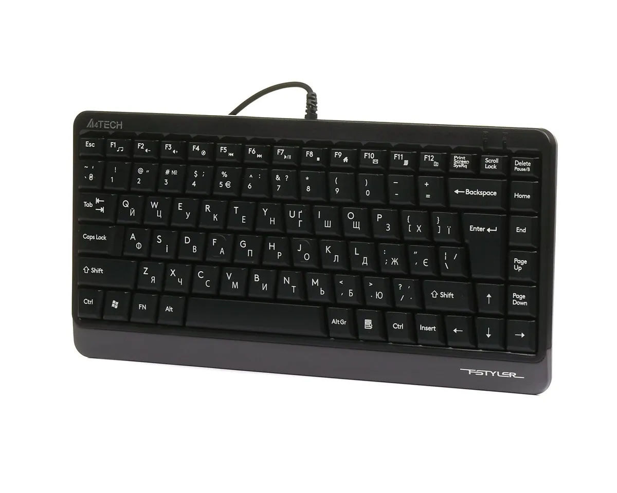 Клавіатура A4Tech Fstyler FKS11 Grey - мініатюра 8