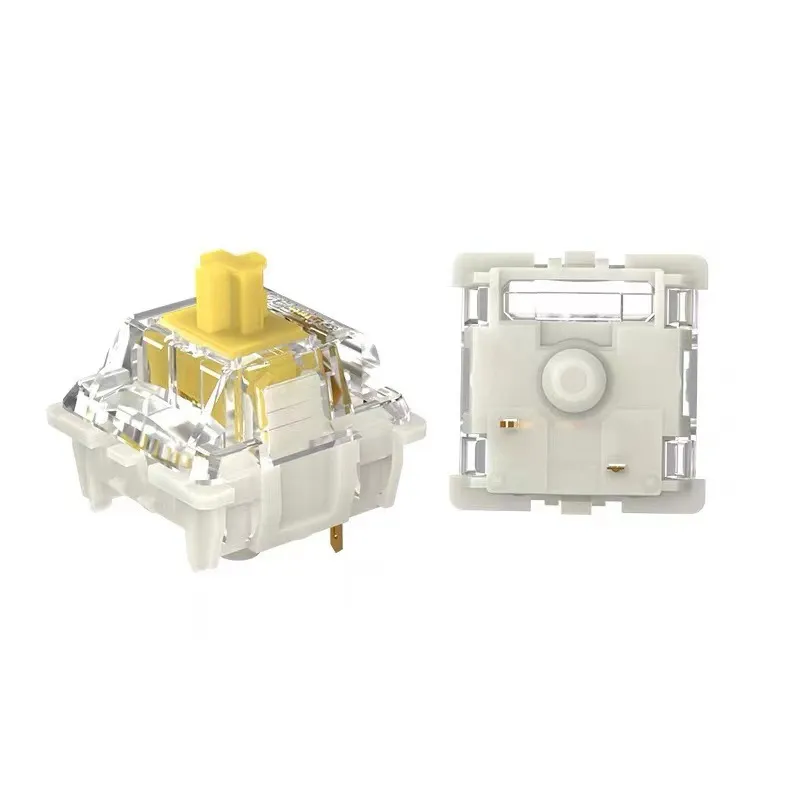 Світч Gateron G Yellow 3.0 для механічної клавіатури, лінійний, зі світловодом, 1 шт - зображення 1