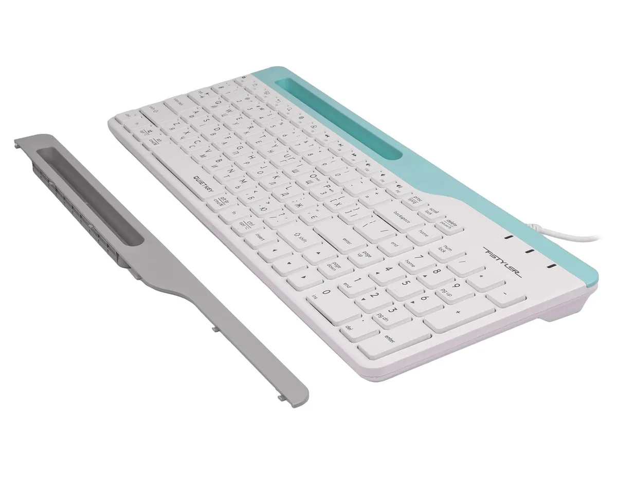 Клавіатура A4Tech Fstyler Ukr FK25 White - мініатюра 6