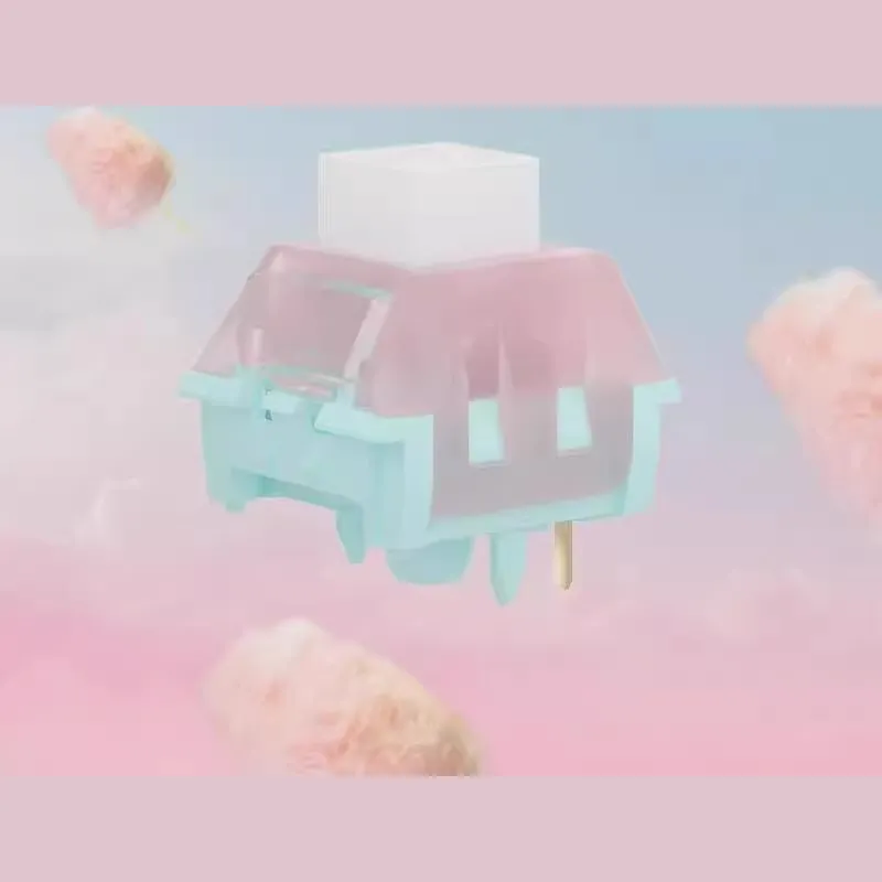 Світч Kailh BOX Marshmallow для механічної клавіатури, тактильний, зі світловодом, 38 г, 1 шт - зображення 1