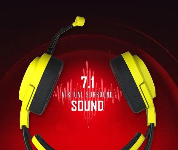 Гарнітура Bloody G575 Punk Yellow - мініатюра 7