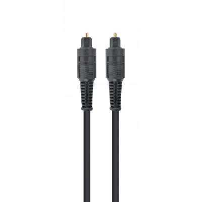 Кабель мультимедійний Optical Toslink M-M 1m black Cablexpert (CC-OPT-1M) - зображення 1