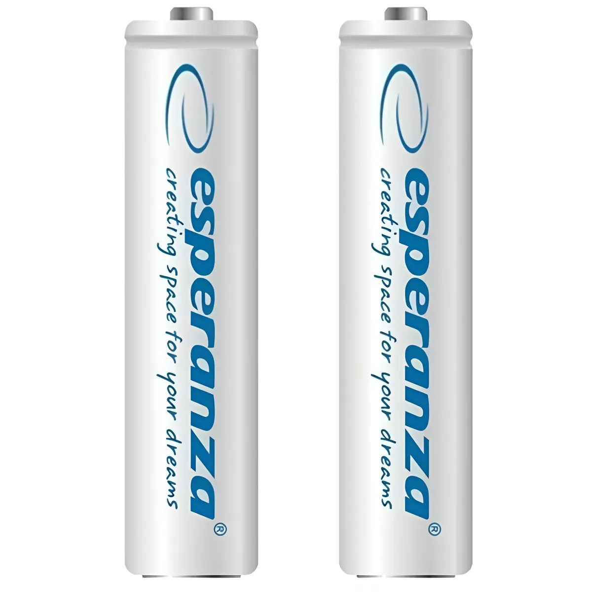 Акумулятор Esperanza Ni-MH AA/HR06 2000 mAh BL 2шт White - зображення 1