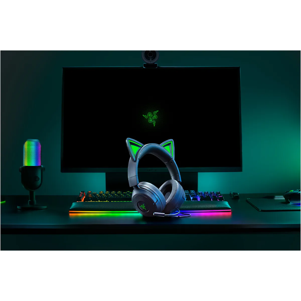 Гарнітура Razer Kraken Kitty V3 X Black (RZ04-05350200-R3M1) - мініатюра 7