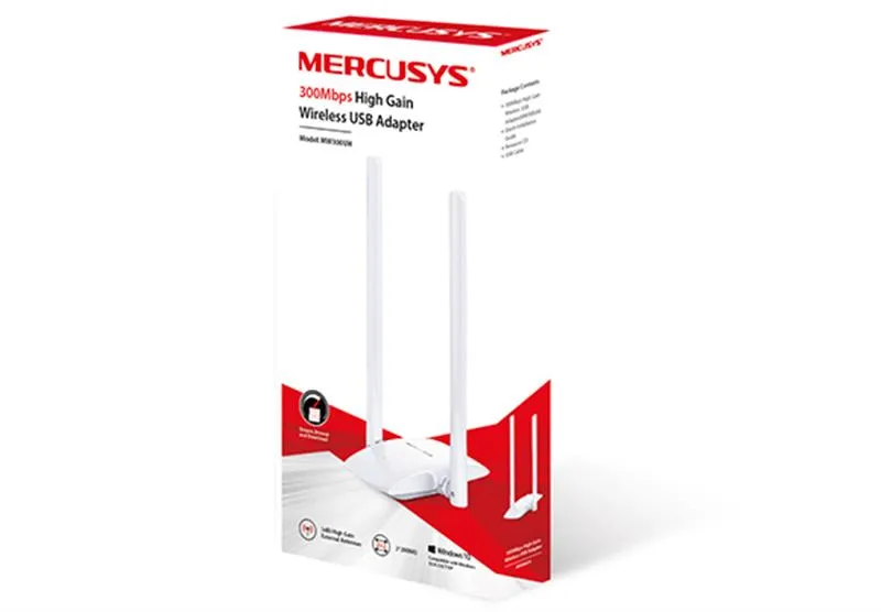 Мережева карта Wi-Fi Mercusys MW300UH - зображення 1