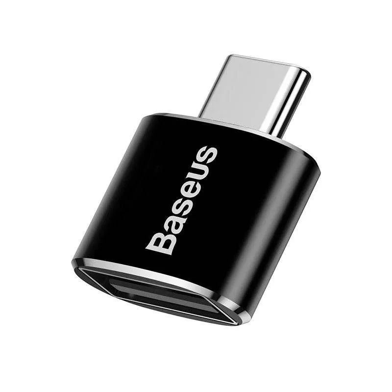 Адаптер Baseus USB-C-USB Black (CATOTG-01) - мініатюра 4