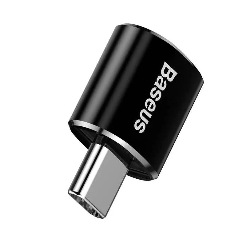 Адаптер Baseus USB-C-USB Black (CATOTG-01) - мініатюра 6