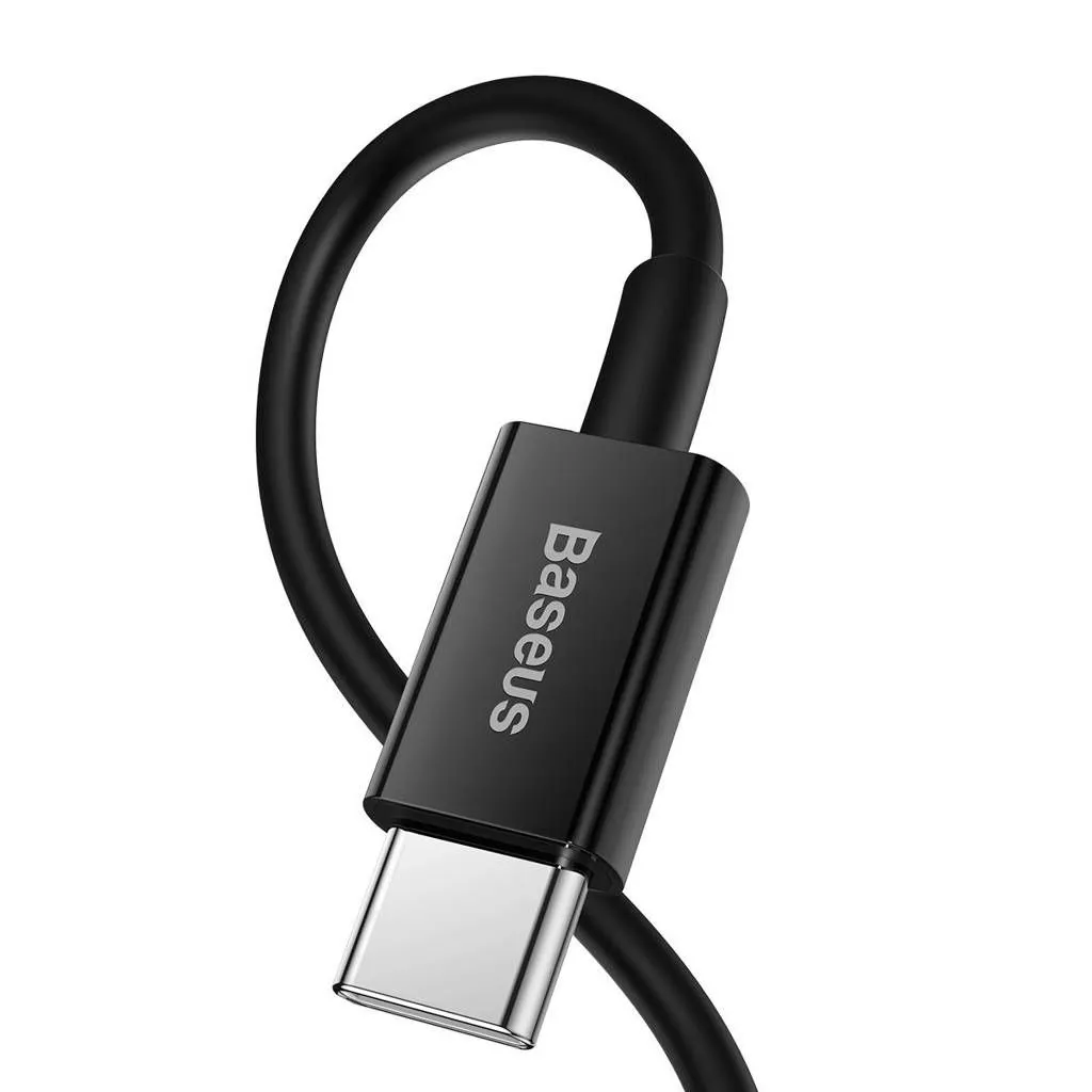 Кабель Baseus Superior Fast Charging USB-C-Lightning, 2м Black (CATLYS-C01) - мініатюра 3