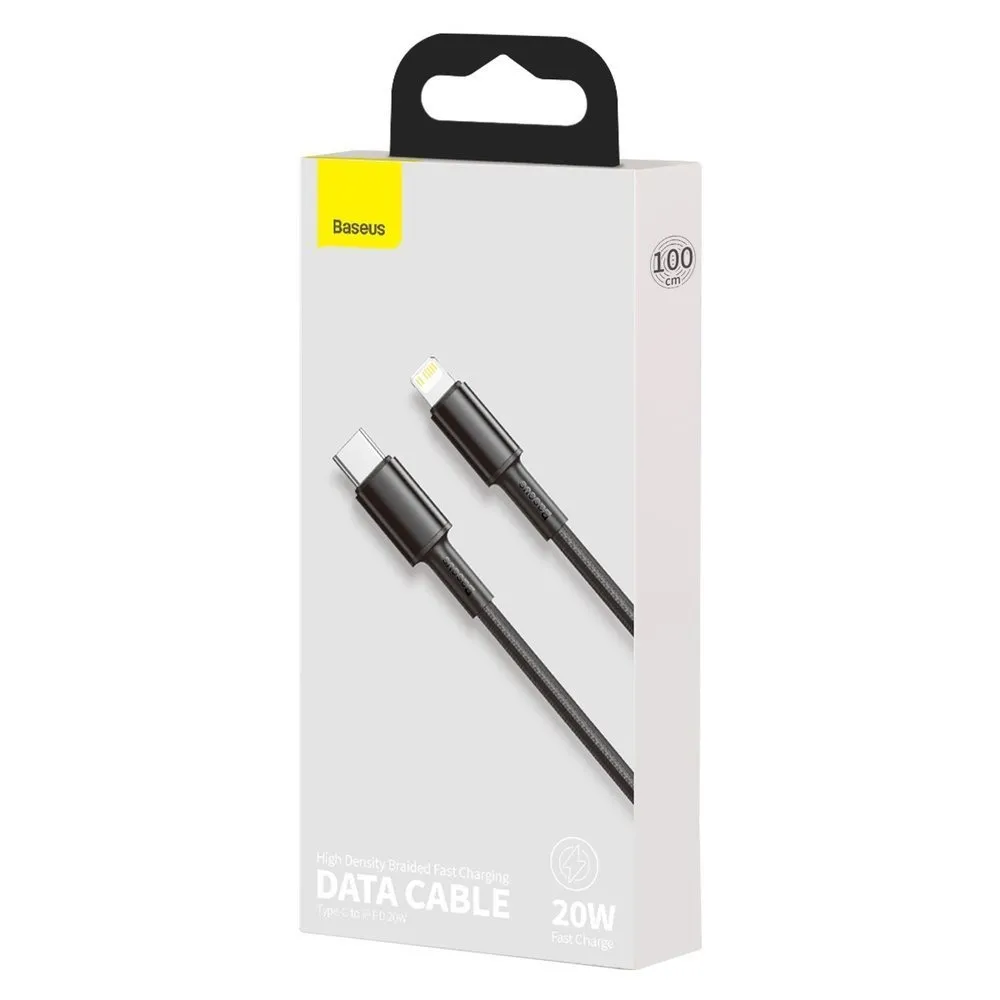 Кабель Baseus USB Type-C - Lightning PD (M/M), 1 м, Black (CATLGD-01) - мініатюра 5