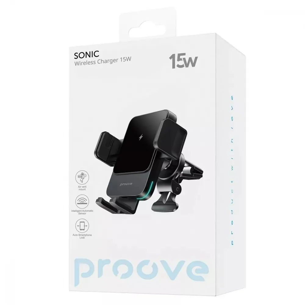 Бездротовий зарядний пристрій Proove Sonic 15W Gray (WHNC15002001) - мініатюра 2