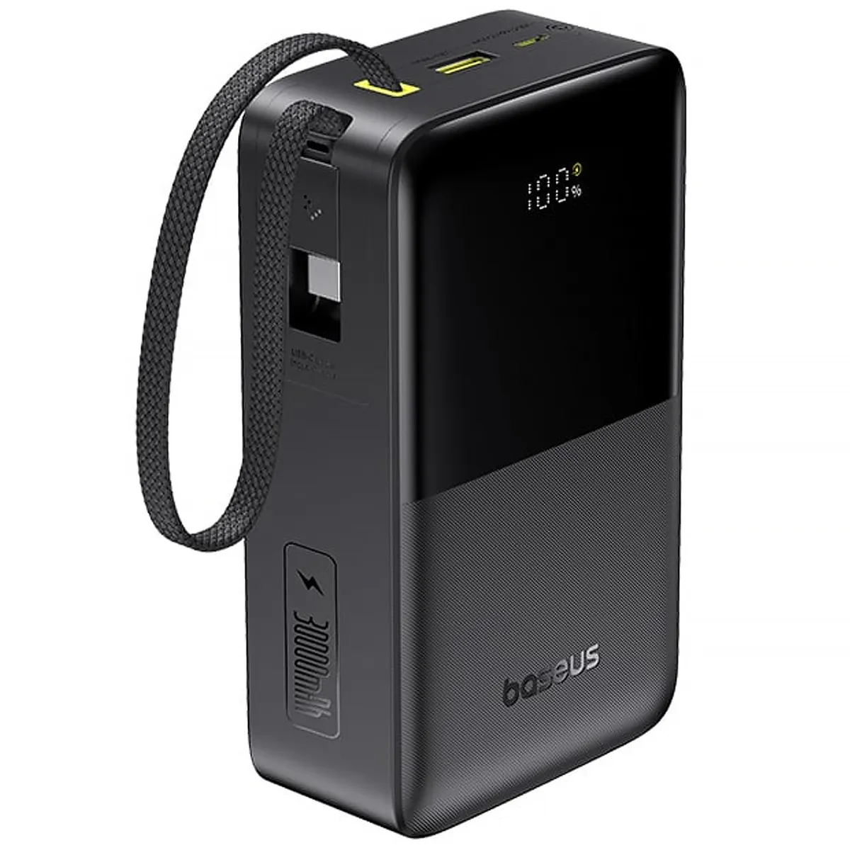 Універсальна мобільна батарея Baseus EnerFill FC51 Bipow 2 Pro 30000mAh 22.5W Black (E0028100) - зображення 1