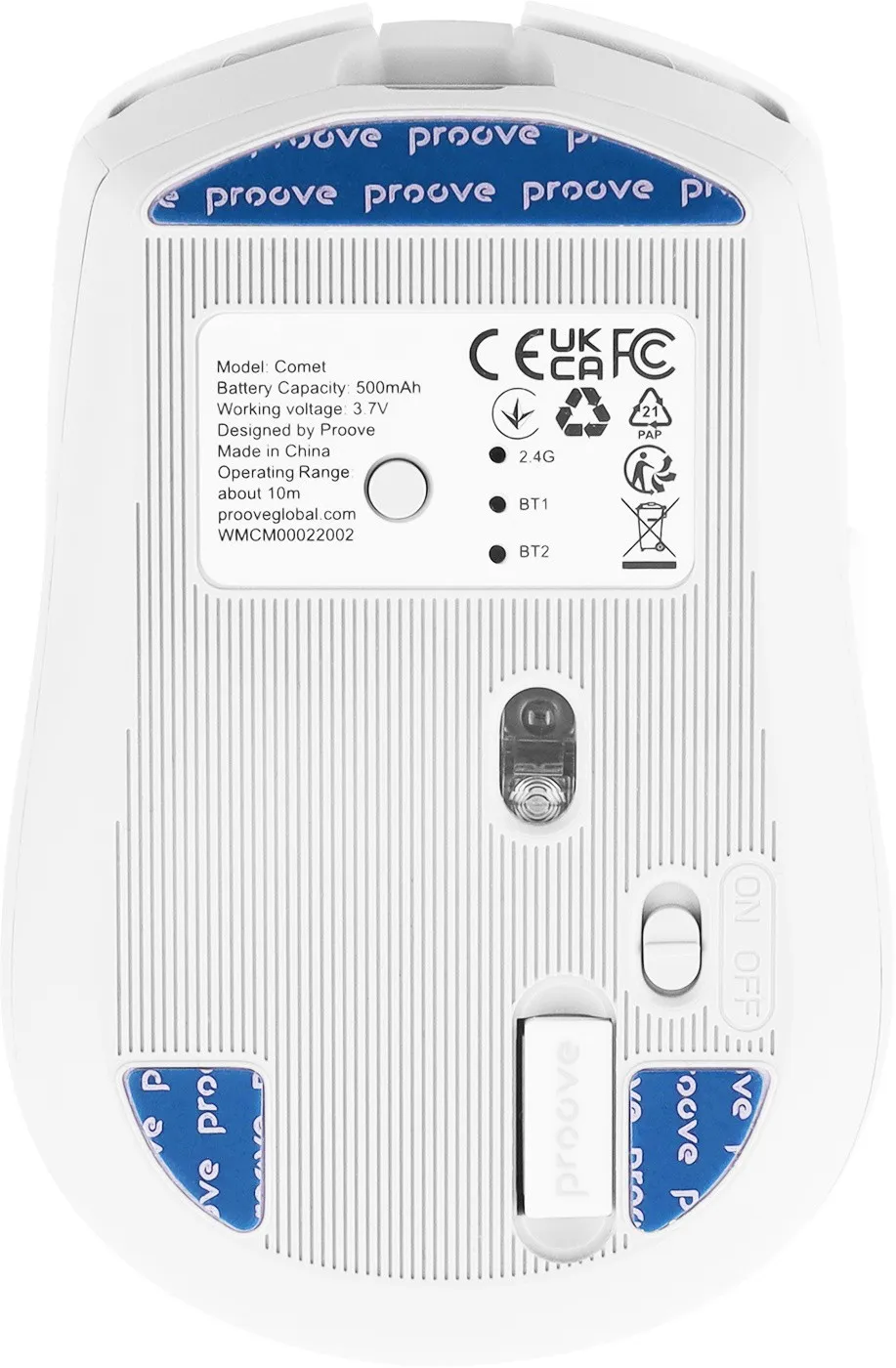Миша бездротова Proove Comet White (WMCM00022002) - мініатюра 5