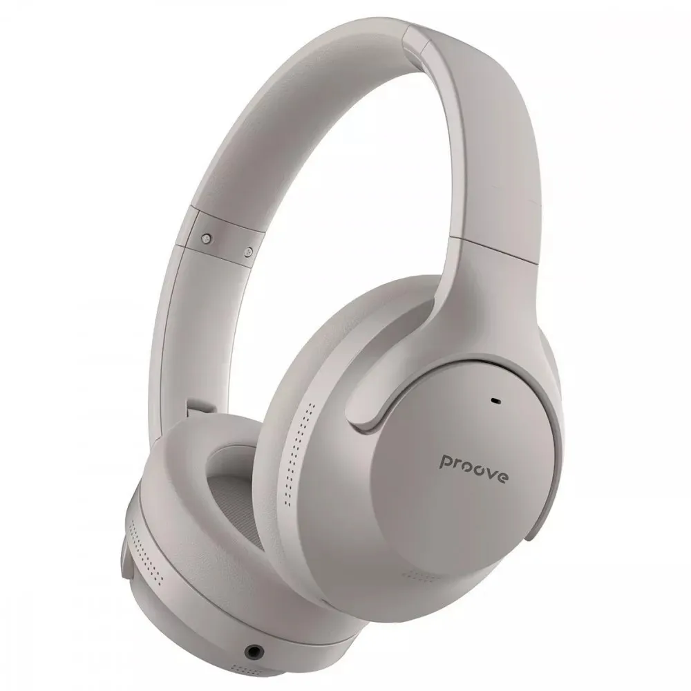 Bluetooth-гарнітура Proove Silence Plus with ANC Grey (HPSLP0010003) - зображення 1