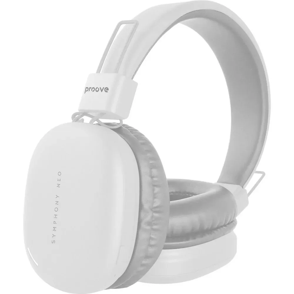 Bluetooth-гарнітура Proove Symphony Neo (APP) White/Gray (HPSN0001AP31) - мініатюра 2