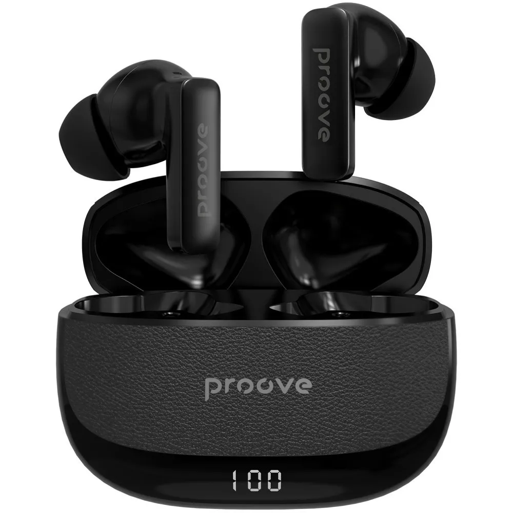 Bluetooth-гарнітура Proove Dreamer TWS with ANC (APP) Black (TWDM0001AP01) - зображення 1