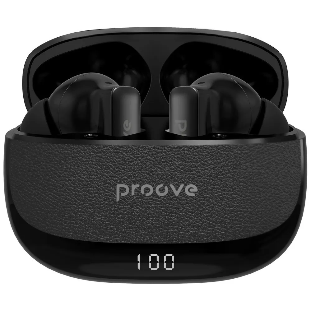Bluetooth-гарнітура Proove Dreamer TWS with ANC (APP) Black (TWDM0001AP01) - мініатюра 3