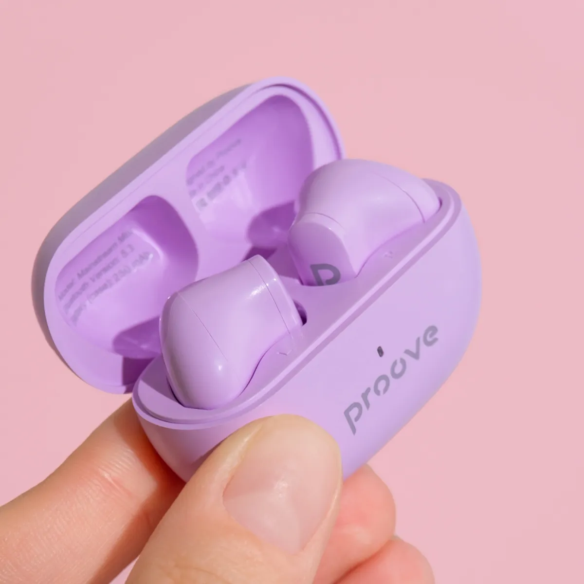 Bluetooth-гарнітура Proove Mainstream Mini TWS Purple (TWMM00010009) - мініатюра 5